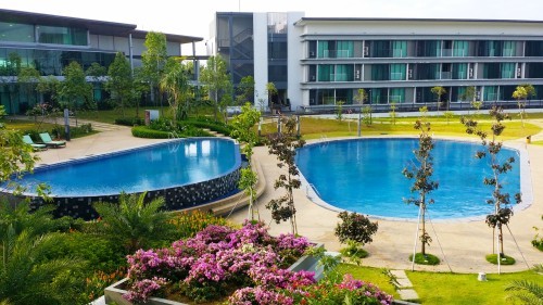 Pool View of Samalaju Resort Hotel